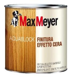 ACQUABLOCK Finitura Effetto Cera per Legno  Max-Meyer