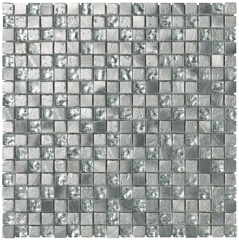 ELEGANCE SILVER Mosaico Cm.30x30 Boxer