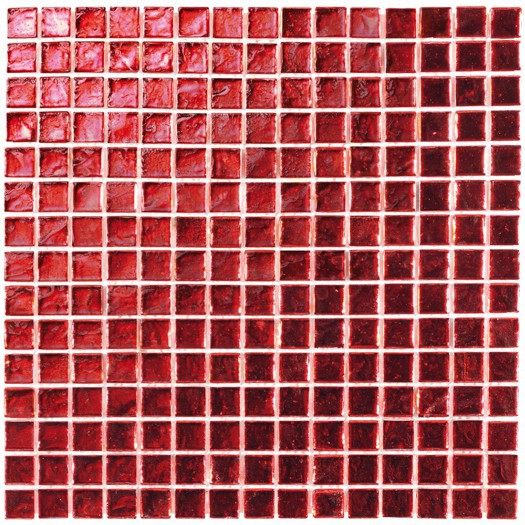 GLASS  Rosso   Mosaico cm.30x30     STUDIO  D.O.C.