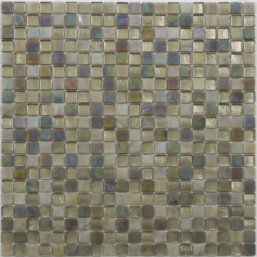 Musk  Mosaico 32,7x32,7   Fogliaoro+Irigium      STON