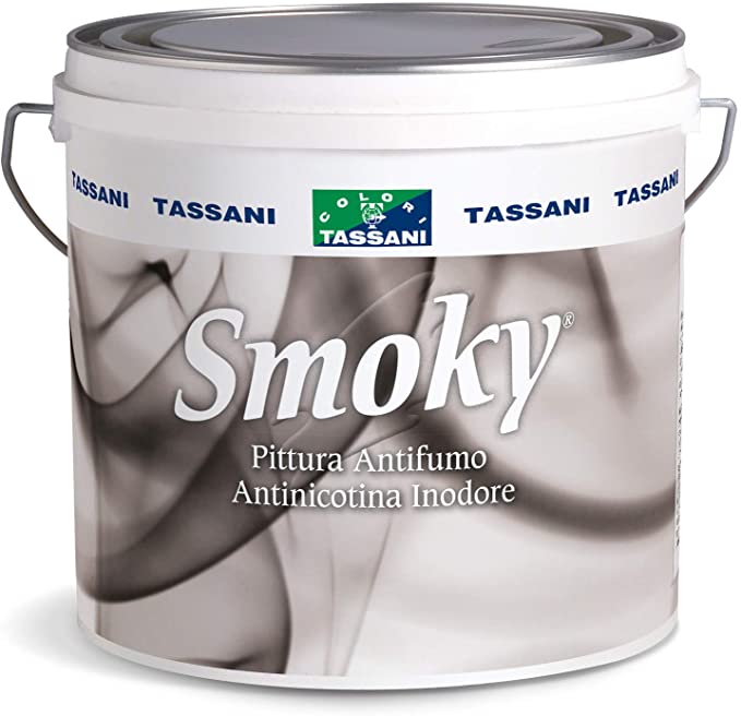  Smoky   0,75Lt.    pittura antifumo antinicotina inodore  TASSANI